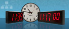 Network Clock Display